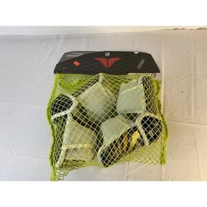 Brine Black & Gold Thriller Mikey Powell Lacrosse Arm Pads Large NEW OLD STOCK